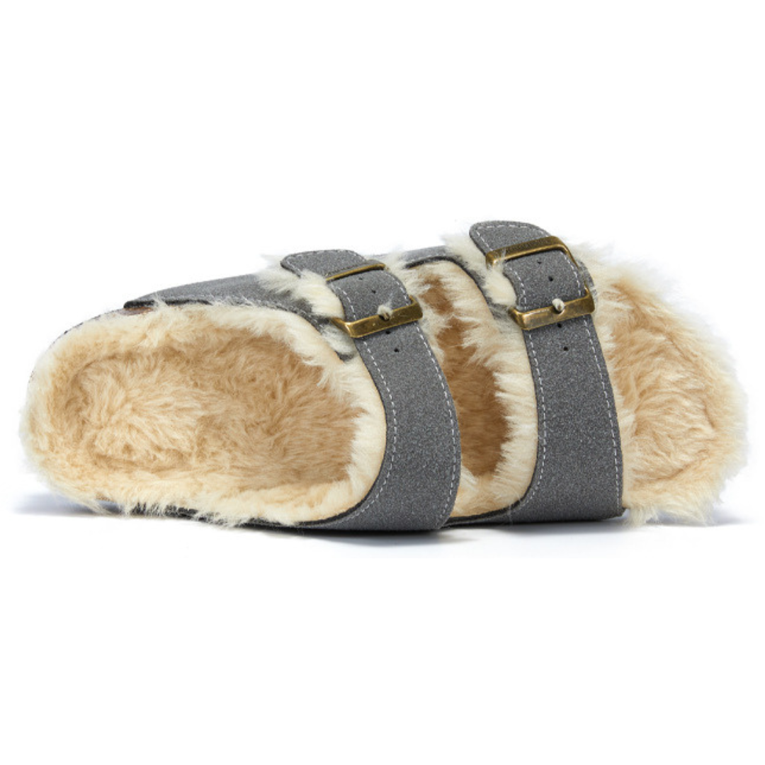 Sandalia Birken Maibulun Fleece – Gris