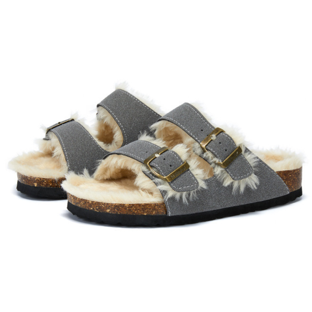 Sandalia Birken Maibulun Fleece – Gris