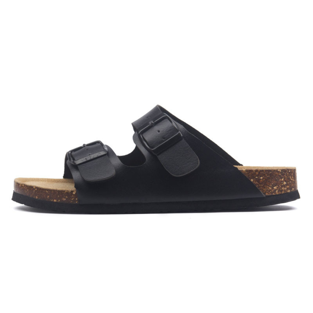 Sandalia Birken Maibulun Cuero – Negro