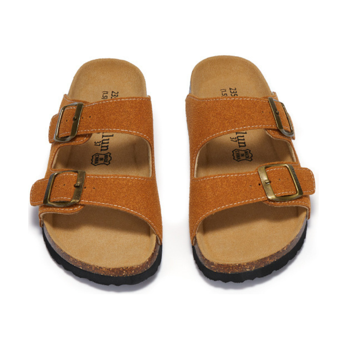 Sandalia Birken Maibulun Gamuza – Caramelo