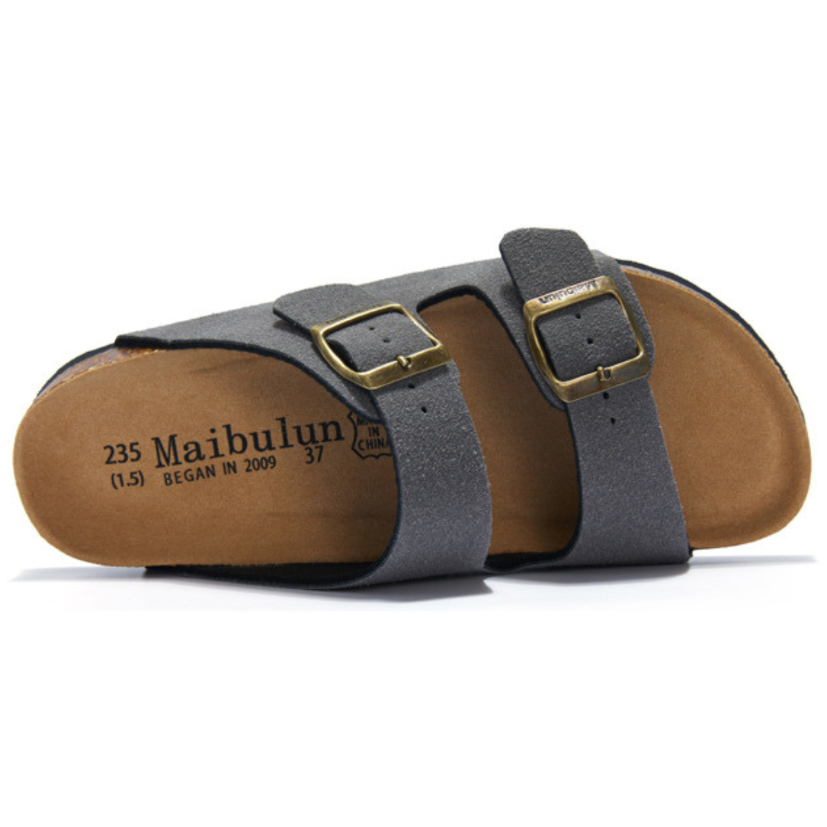 Sandalia Birken Maibulun Gamuza – Gris