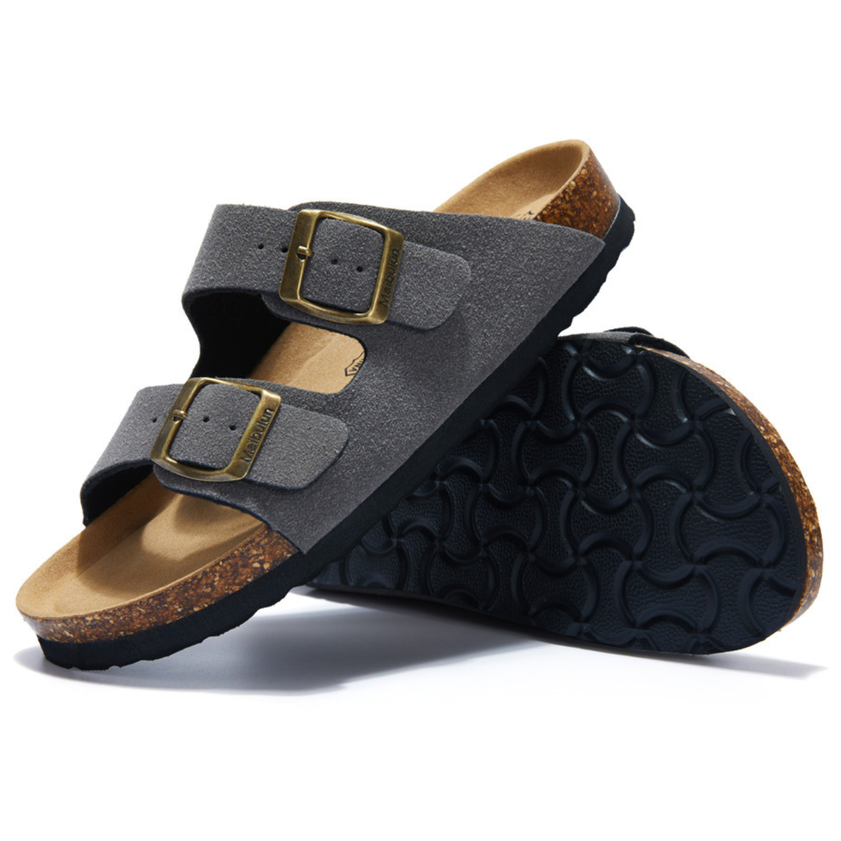 Sandalia Birken Maibulun Gamuza – Gris