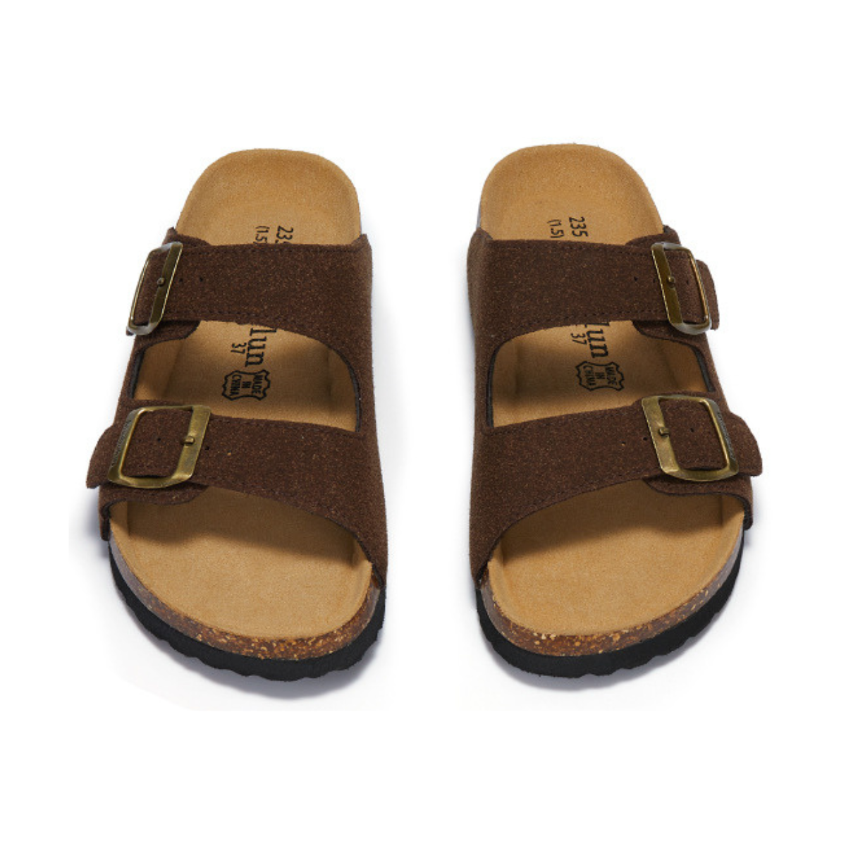 Sandalia Birken Maibulun Gamuza – Marrón Oscuro