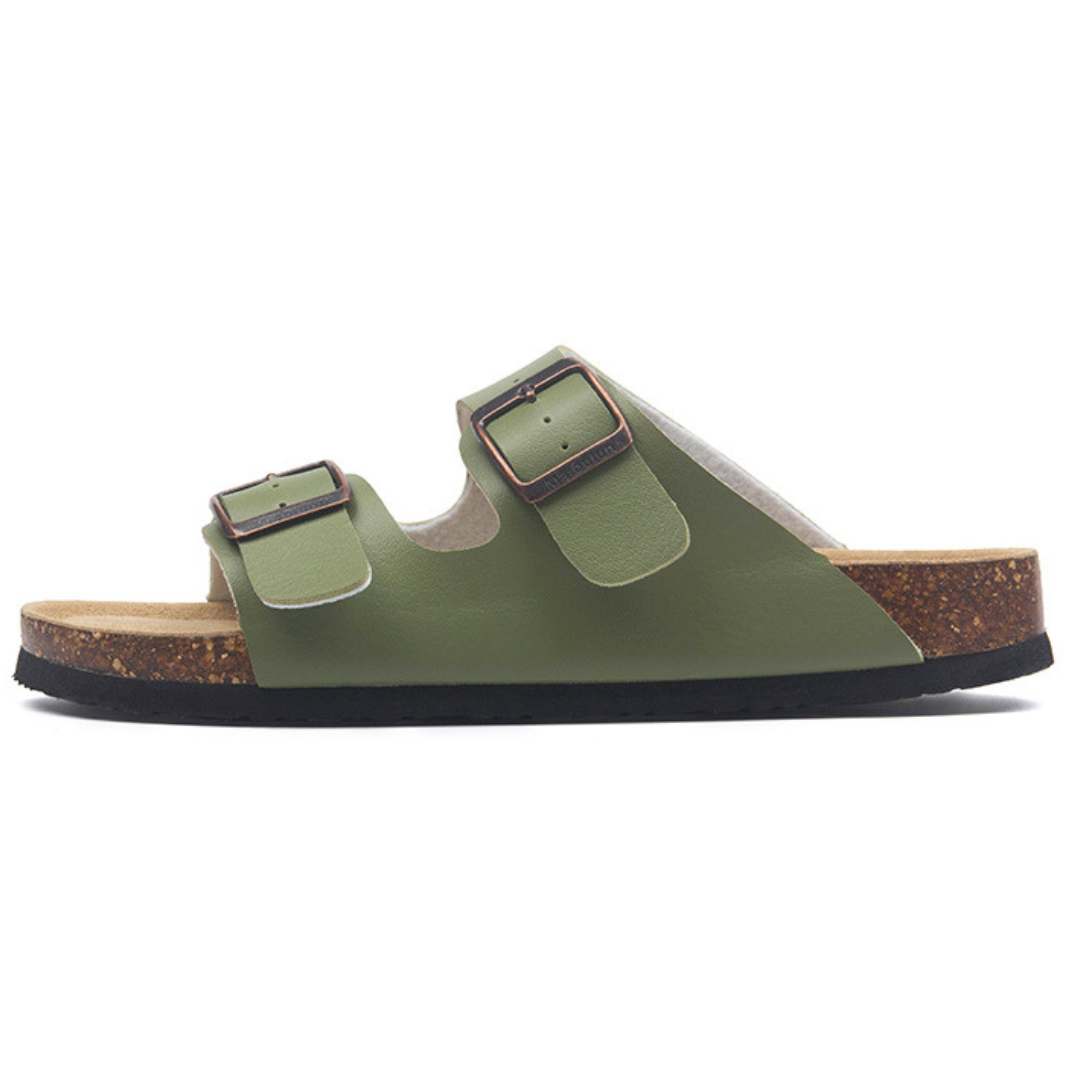 Sandalia Birken Maibulun Cuero – Verde