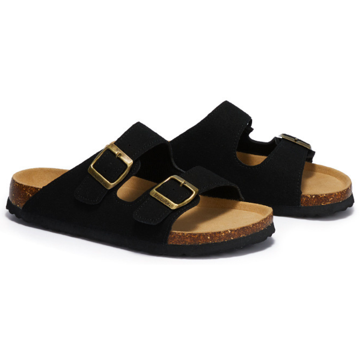 Sandalia Birken Maibulun Gamuza – Negro