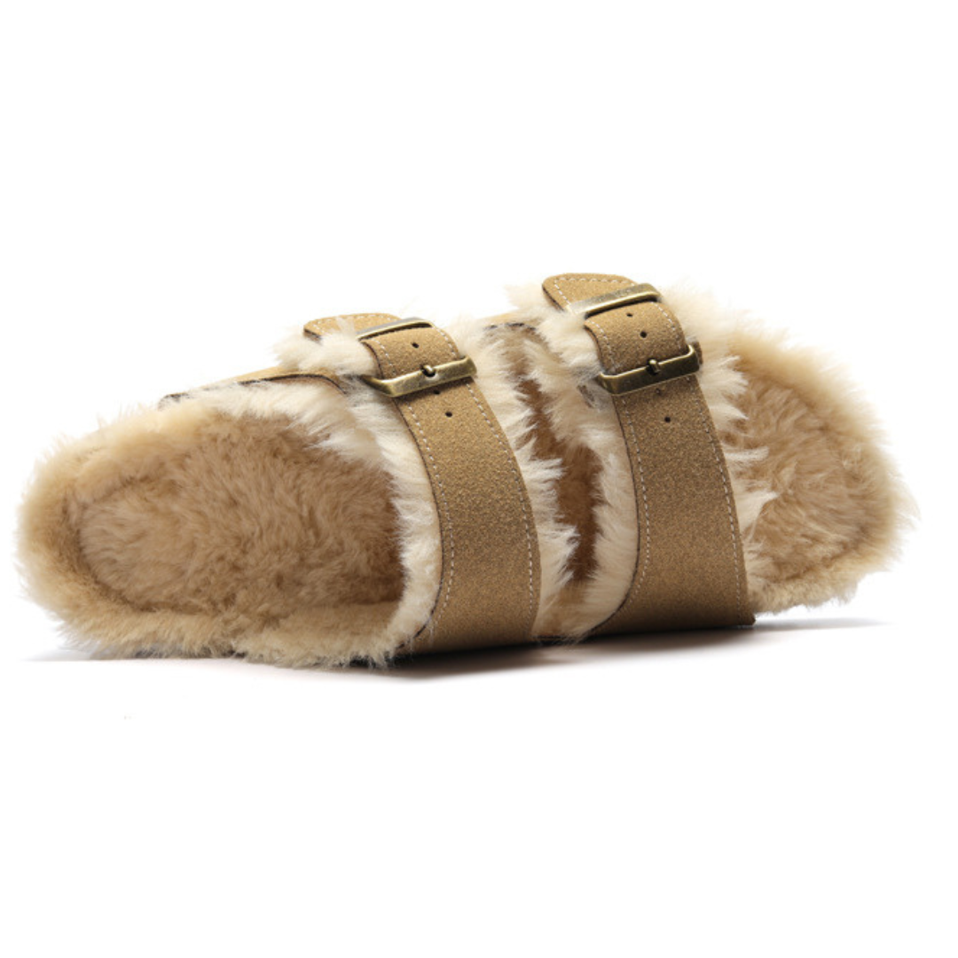 Sandalia Birken Fleece – Arena