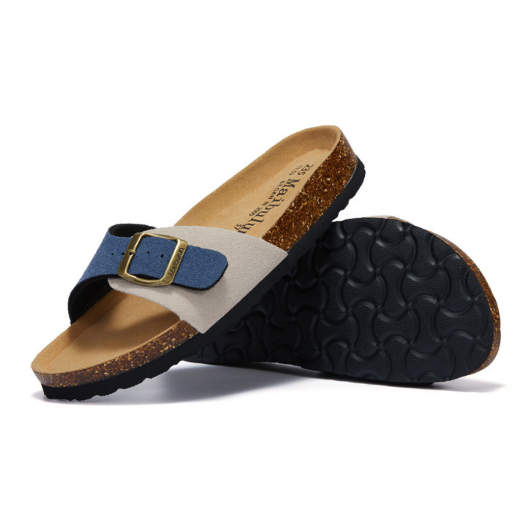 Sandalia Maresias – Blanco y Azul