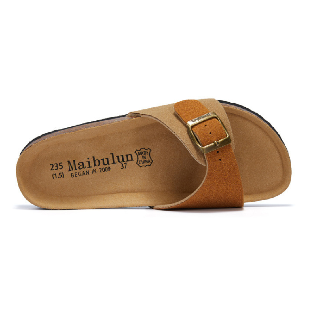 Sandalia Maresias – Caramelo y Marrón Claro