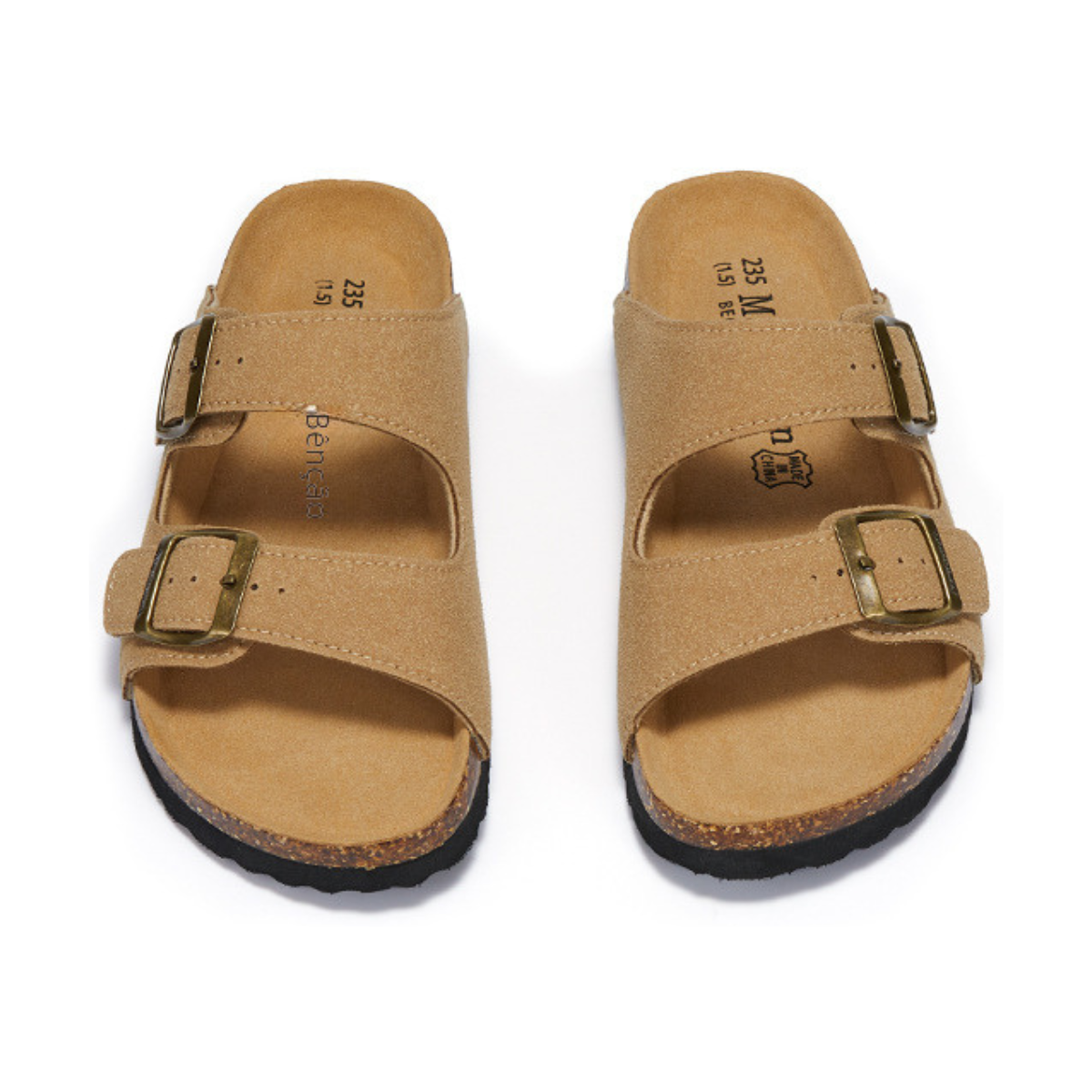 Sandalia Birken Maibulun Gamuza – Marrón Claro