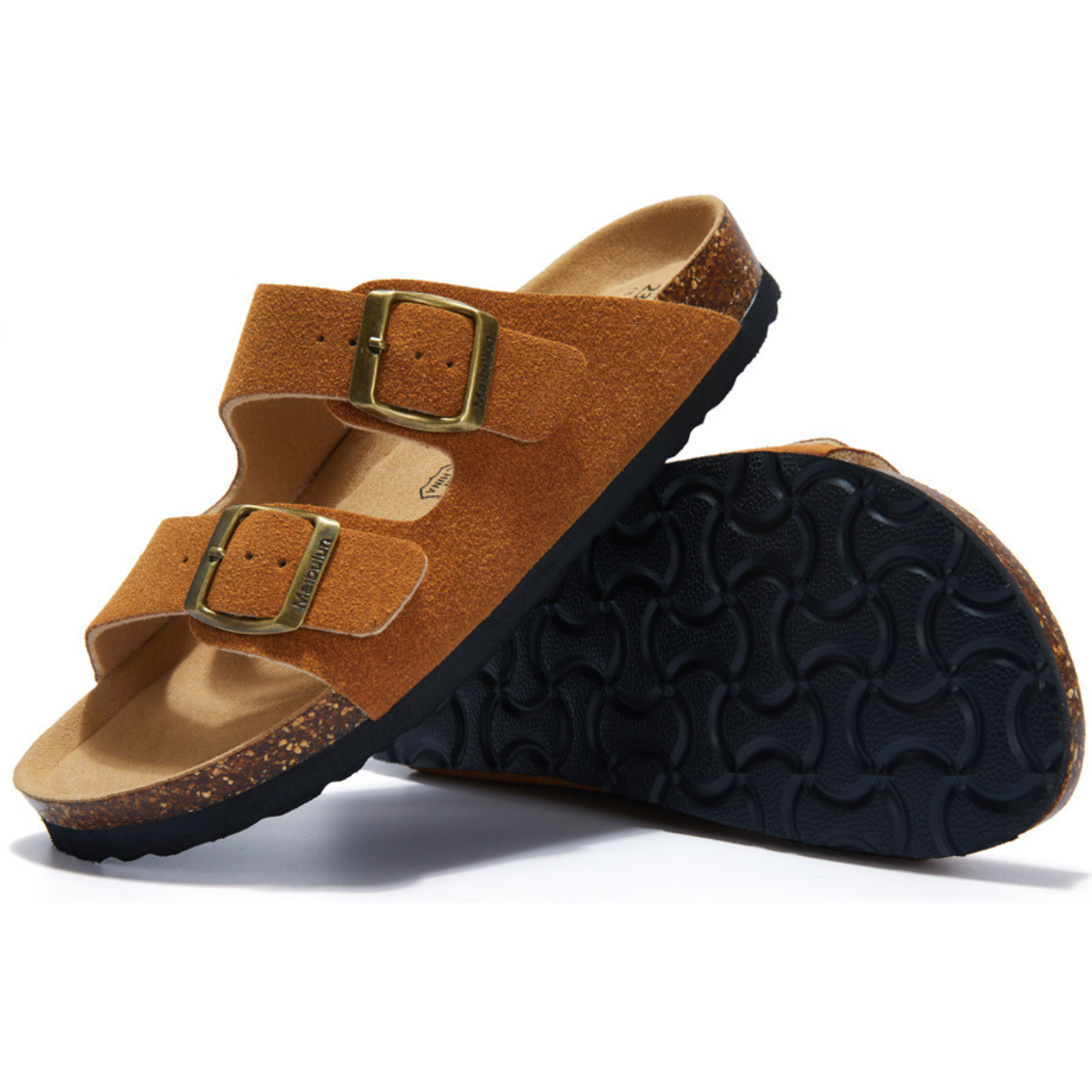 Sandalia Birken Maibulun Gamuza – Caramelo