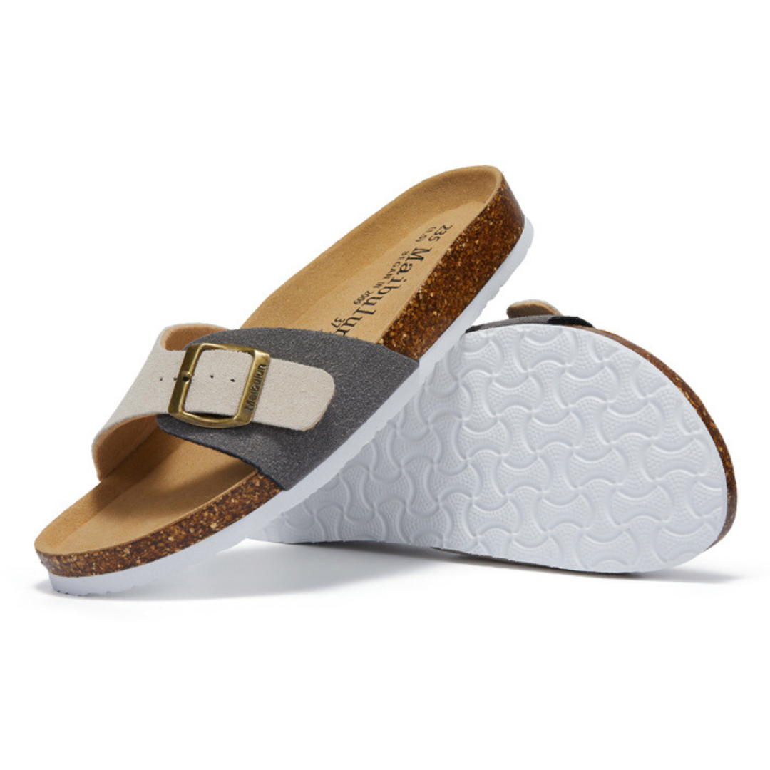 Sandalia Maresias – Blanco y Gris