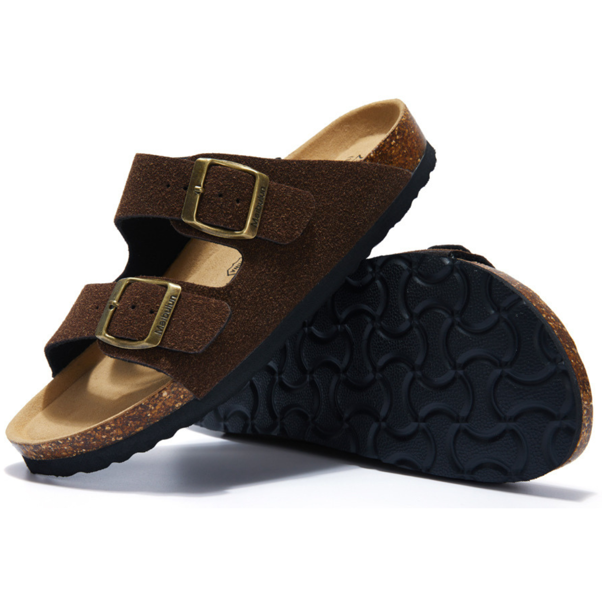 Sandalia Birken Maibulun Gamuza – Marrón Oscuro