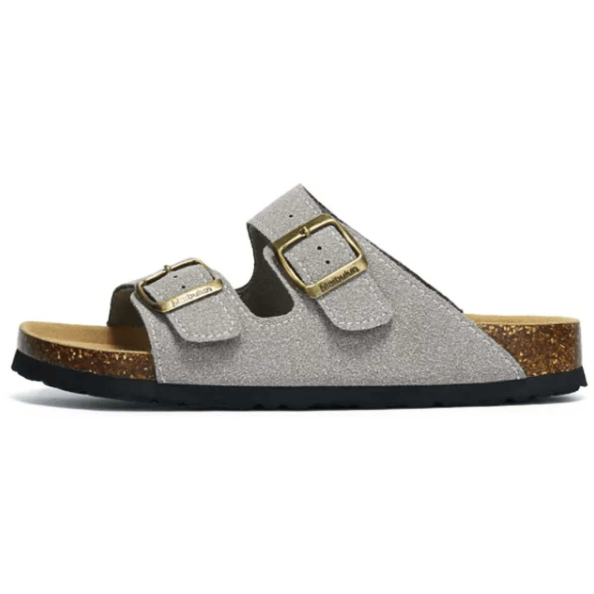 Sandalia Birken Maibulun Gamuza – Gris Claro