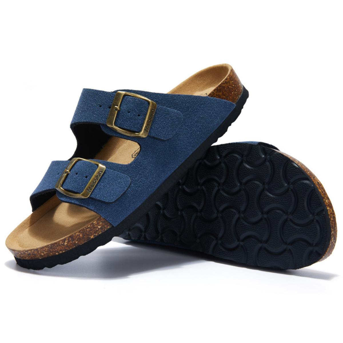 Sandalia Birken Maibulun Gamuza – Azul