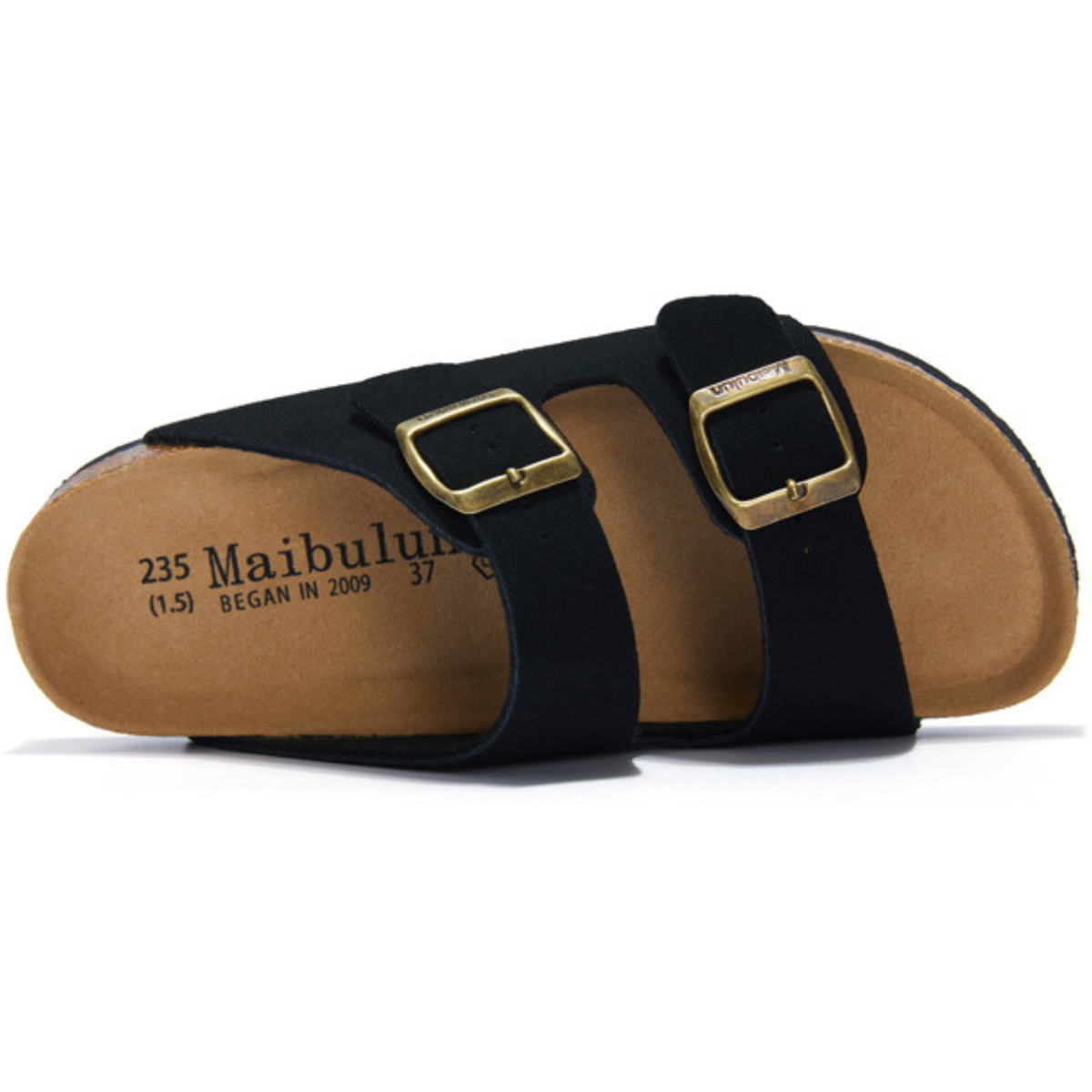 Sandalia Birken Maibulun Gamuza – Negro